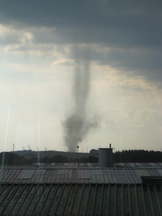 Ein Tornado im Raum St. Pölten